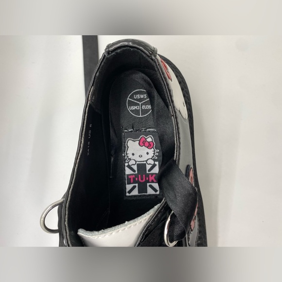 T.U.K. Hello Kitty limited edition mondo creepers size Us5 EU36 NWB - Picture 6 of 13